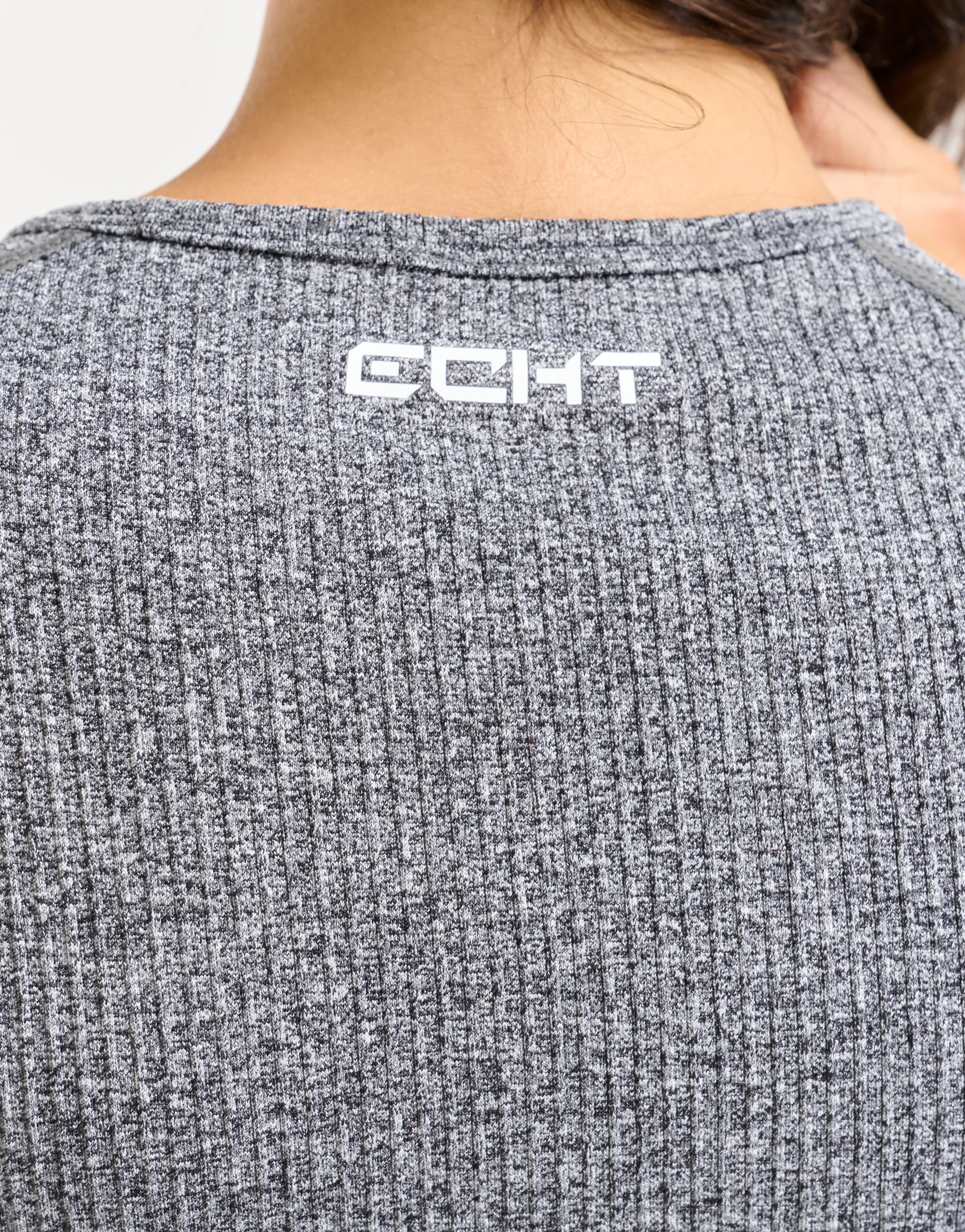 Arise Comfort Cropped Long Sleeve - Charcoal